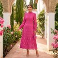 CARMONA | VESTIDO DE ENCAJE CON MANGAS
