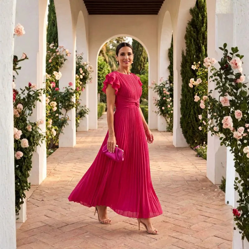 SELENA | VESTIDO PLISADO