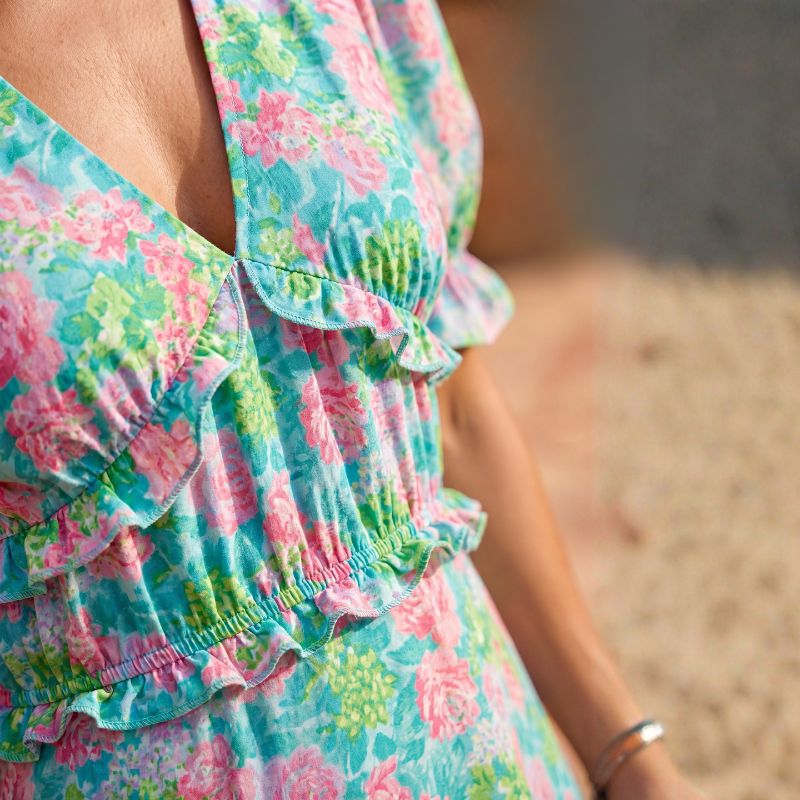 ROSAIDA | VESTIDO MIDI HOLGADO