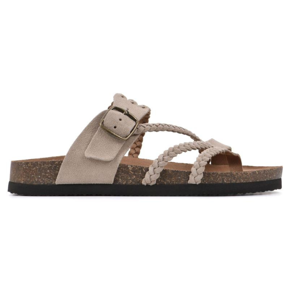 SURA | SANDALIAS DE CORCHO TRENZADO