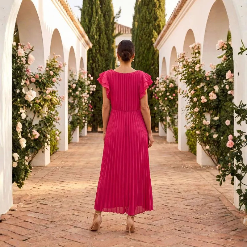 SELENA | VESTIDO PLISADO