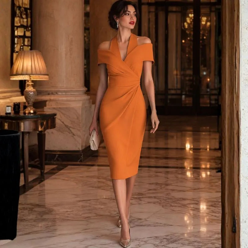 DAITONA | VESTIDO MIDI ELEGANTE