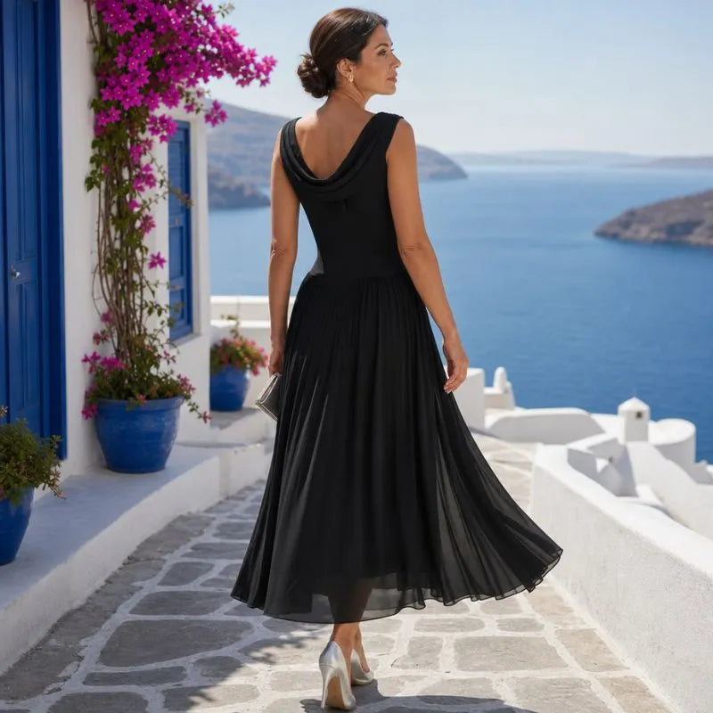 OLMMO | VESTIDO MIDI VAPOROSO
