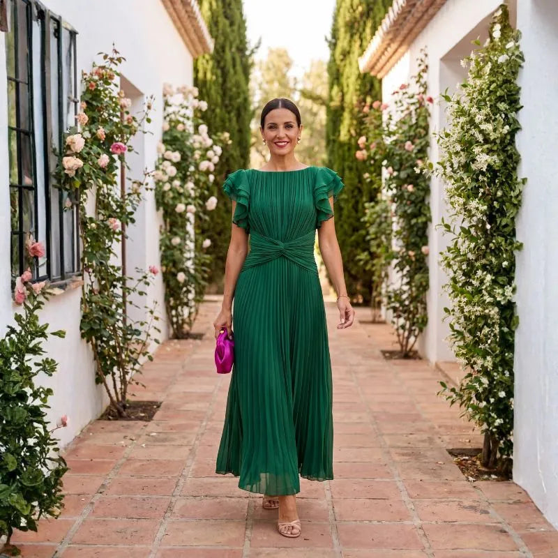 SELENA | VESTIDO PLISADO