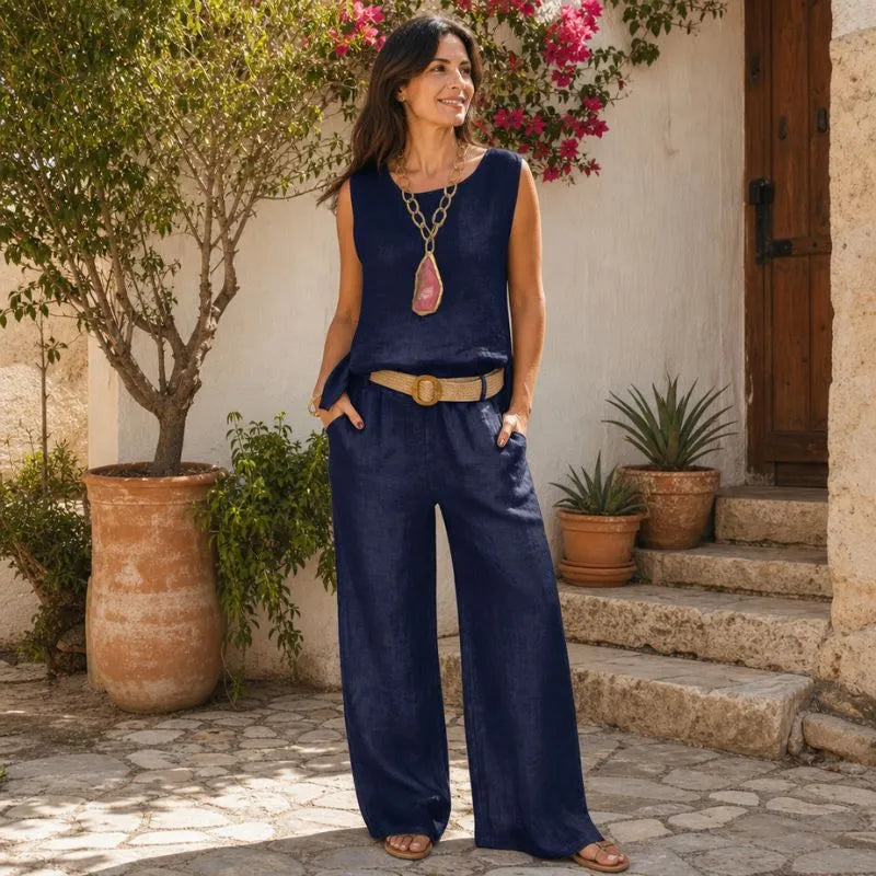NOMMI | CONJUNTO DE VERANO SIN MANGAS