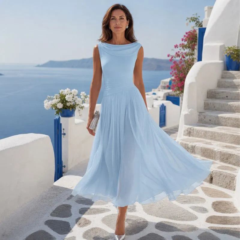 OLMMO | VESTIDO MIDI VAPOROSO