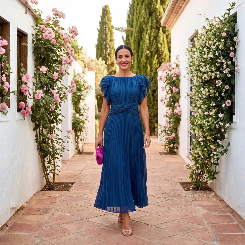 SELENA | VESTIDO PLISADO