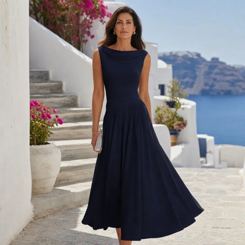 OLMMO | VESTIDO MIDI VAPOROSO