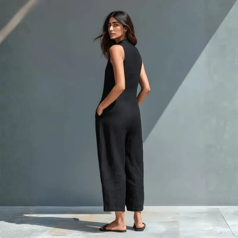 LUCCIA | MONO ELEGANTE SIN MANGAS