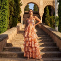 CARINA | VESTIDO CON VOLANTES