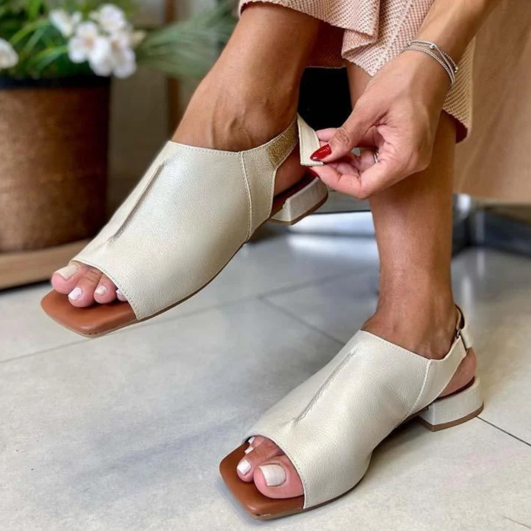 DONNA | SANDALIAS CON VELCRO